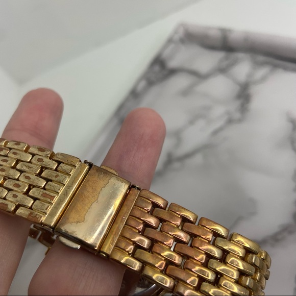 Vintage LOUIS ARDEN Japan Quartz Blue Round Shaped Luxury Stylish Unisex Watch - Picture 6 of 8